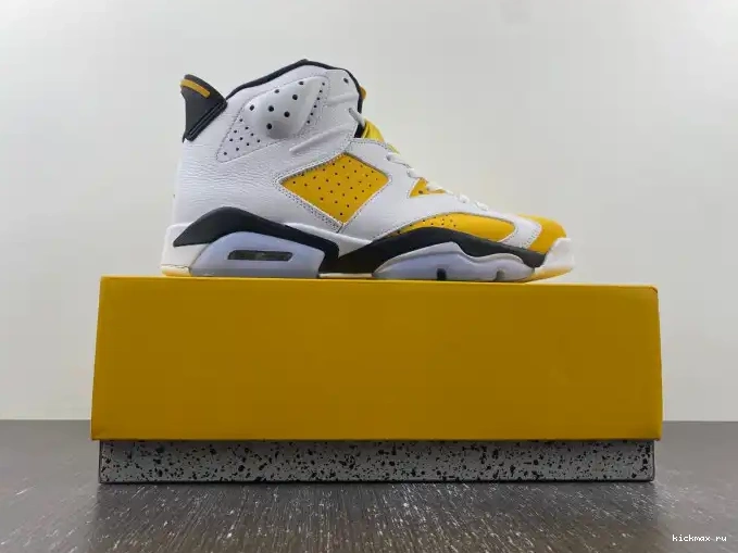 Rep Kickmax Ochre Yellow Air CT8529-170 Jordan 6 0506